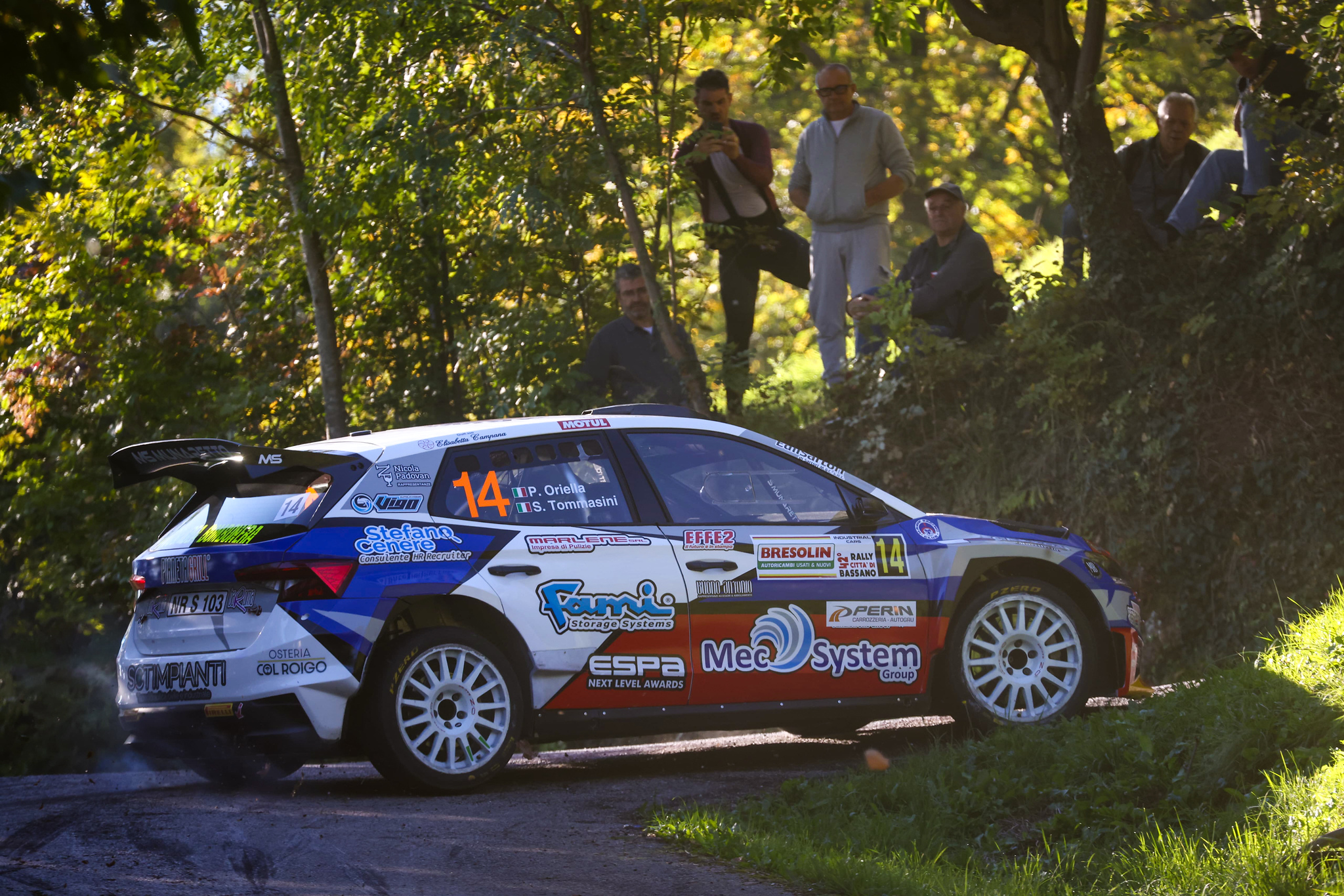 Rally Città di Bassano, pubblicati finalmente tutti i numeri di gara